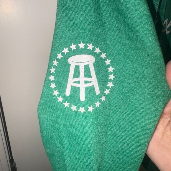 Bartstool Sports Green Golf Azalea Masters Inspired Hoodie Sweatshirt size M - Picture 5 of 9
